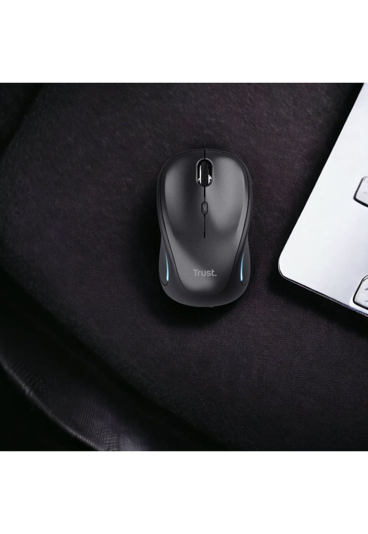 Mouse Inalambrico Trust YVI FX RetroIluminado Black 22333-03-5