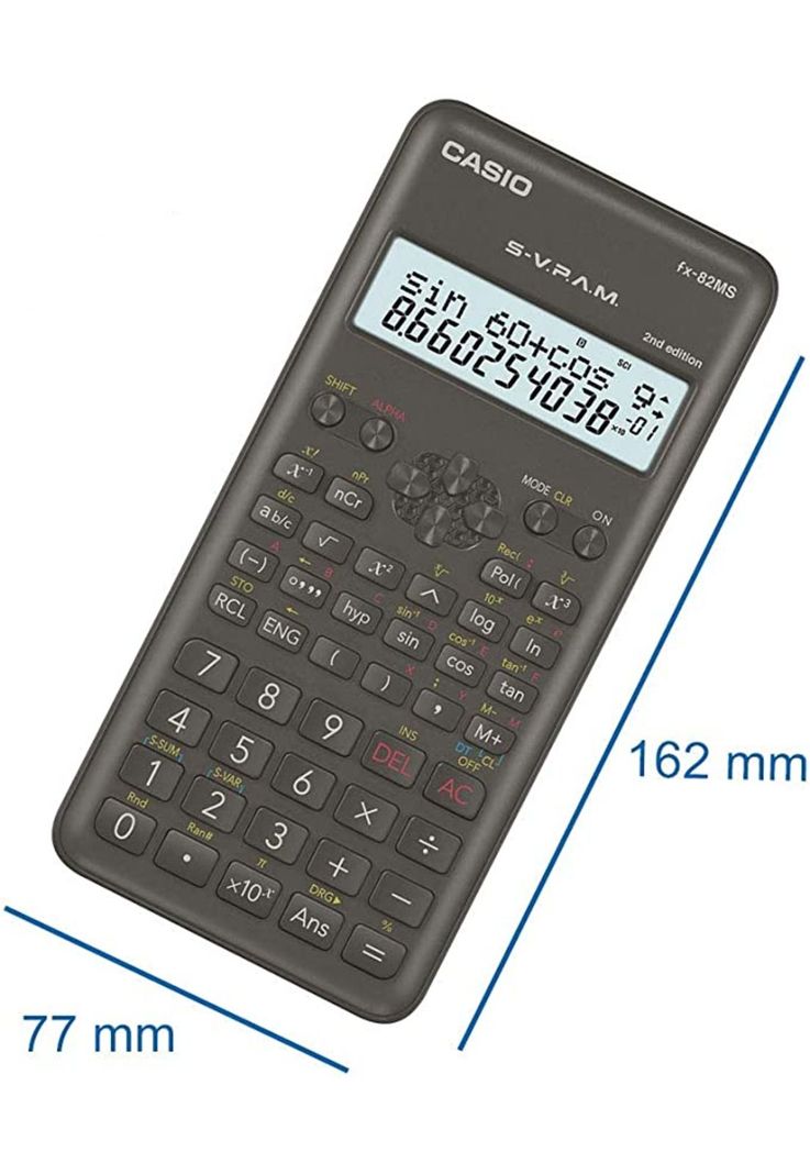 Calculadora Científica Casio Fx-82MS Vers. II 240 Funciones-4