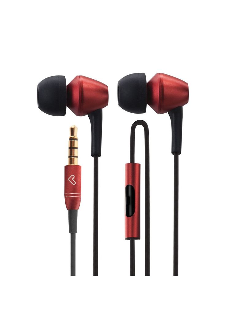 Audifono Energy Sistem Urban 3 Titanium Rojo con Microfono-0