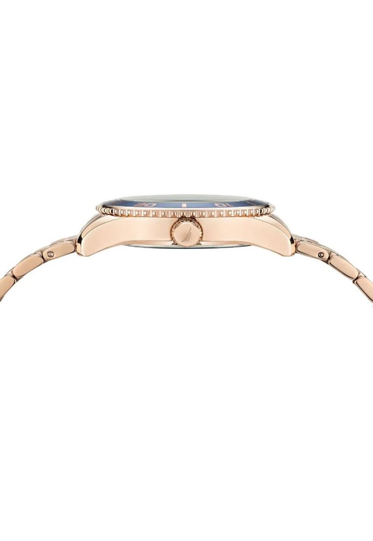 Reloj Nautica Mujer Deluxe Edition Oro Rosa NAPPBS027-2