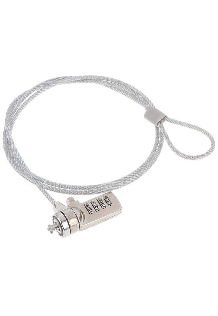 Candado de Seguridad para Notebooks Reforzado con Clave 1.8m XX02-2