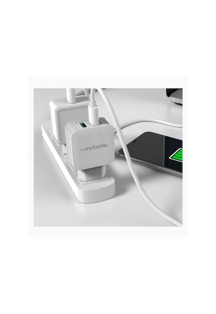 Cargador Motomo Dual USB 12W con Cable Tipo C de 1m SEC-4