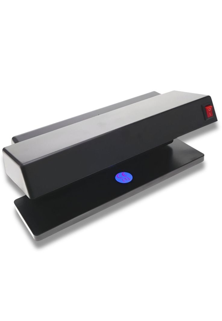 Detector De Billetes Falsos Deluxe Doble Luz Ultra Violeta-0
