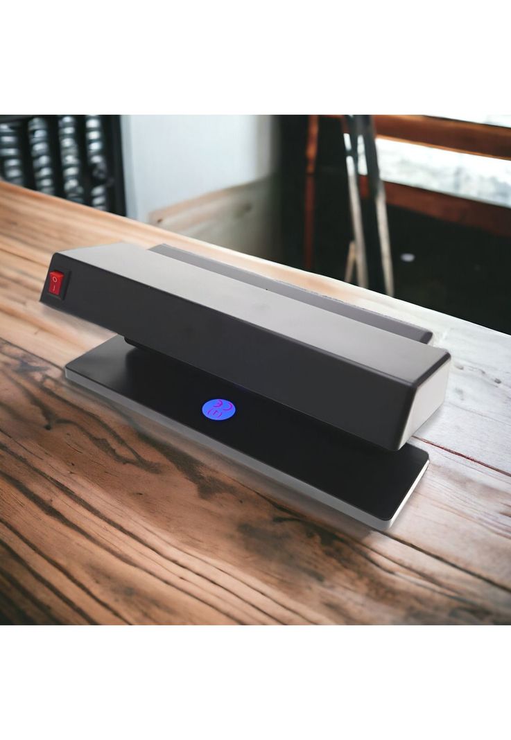 Detector De Billetes Falsos Deluxe Doble Luz Ultra Violeta-5
