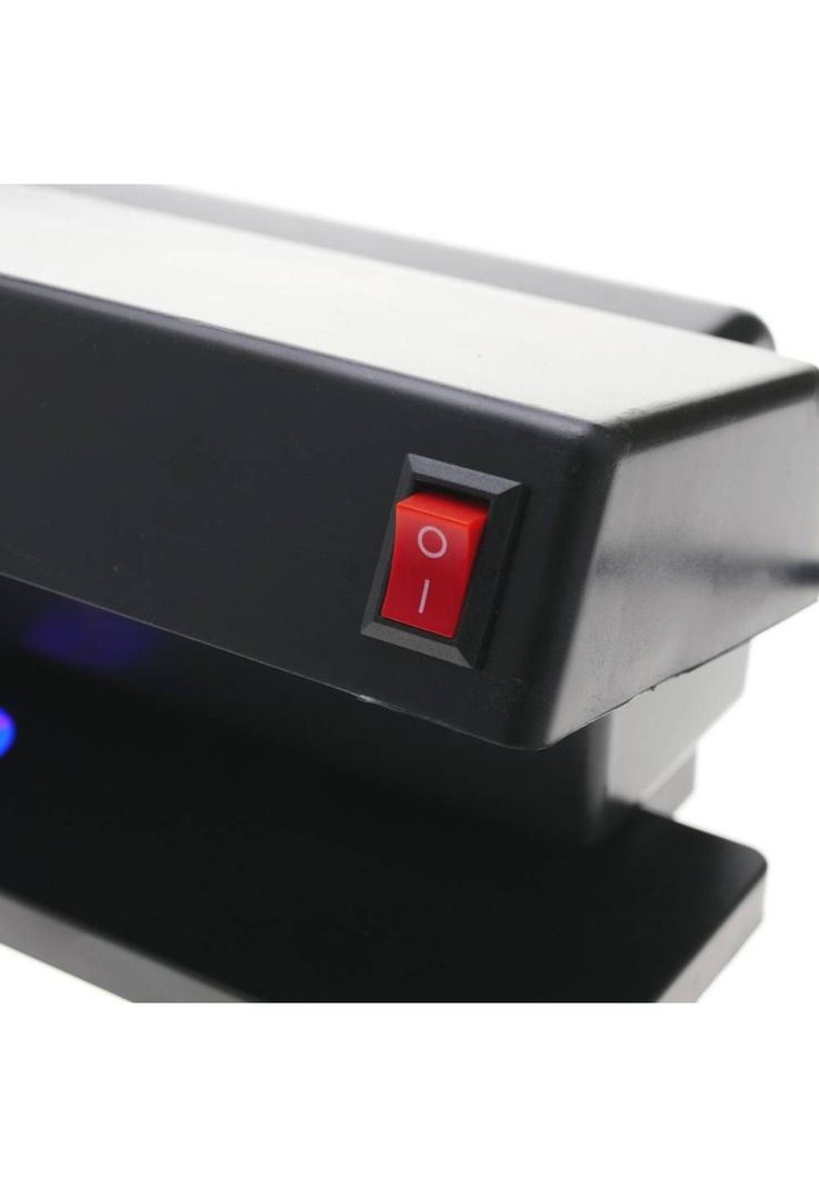 Detector De Billetes Falsos Deluxe Doble Luz Ultra Violeta-9