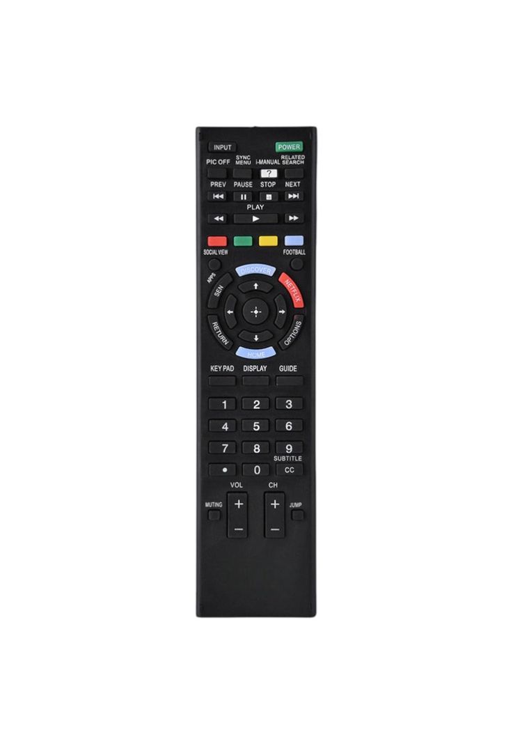 Control Remoto Compatible Sony Smart TV LED / LCD / 3D Negro
