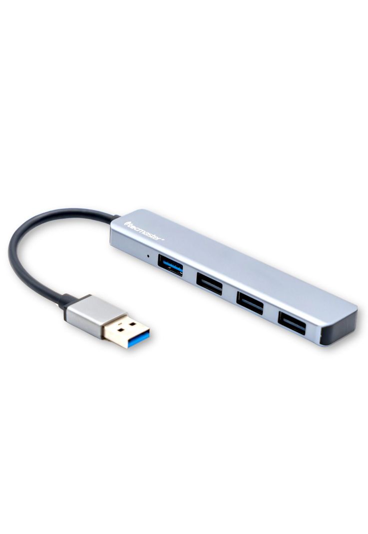 Hub Usb 3.0 Tecmaster Intelligent Pro High Speed Ultra Flat-0