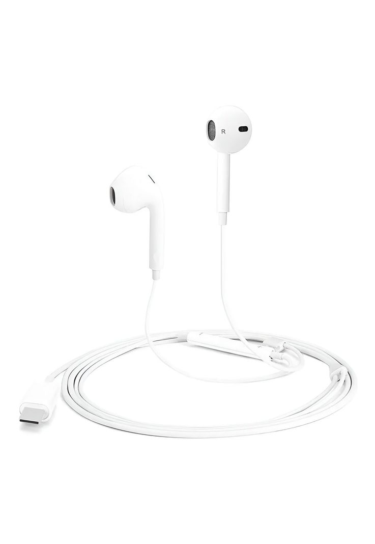 Audífonos Type-C HIFI con Manos Libre Tecmaster White 300516-1