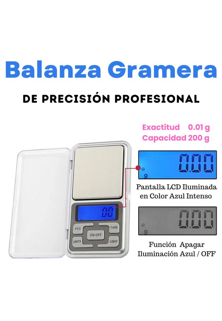 Pesa Gramera De Alta Precisión 200 Gramos WS32S Pro-2