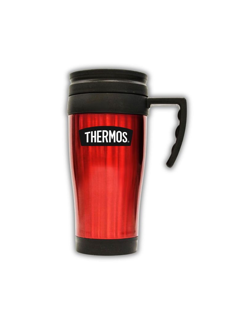 Vaso Térmico de Acero Inoxidable MUG 420 ML Thermos - Rojo-0