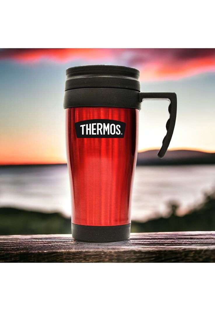 Vaso Térmico de Acero Inoxidable MUG 420 ML Thermos - Rojo-1