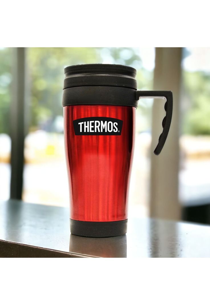 Vaso Térmico de Acero Inoxidable MUG 420 ML Thermos - Rojo-2
