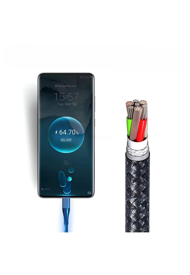 Cable de Datos USB-C a USB-C 2.5 MT PREMIUM PD 60W-5