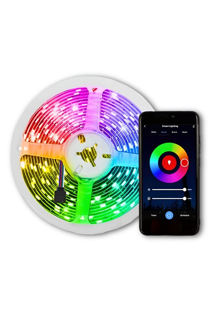 Tira de Luces LED FULL RGB Smart Home WIFI 5M Google/Alexa-0