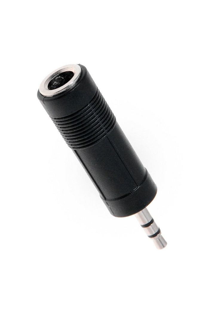 Adaptador de Audio 3.5mm Macho A 6.3mm Hembra Hifi CAV07-2