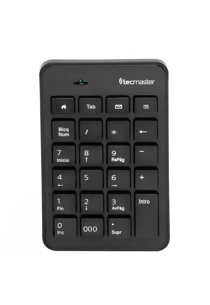 Teclado Numérico USB Profesional de Teclas Planas TM-100504-0