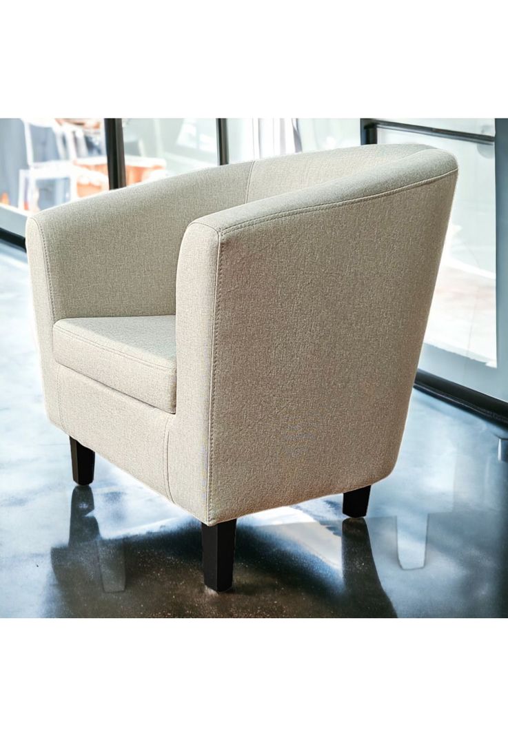 Poltrona Moderna de Descanso Individual Deluxe Gris-8