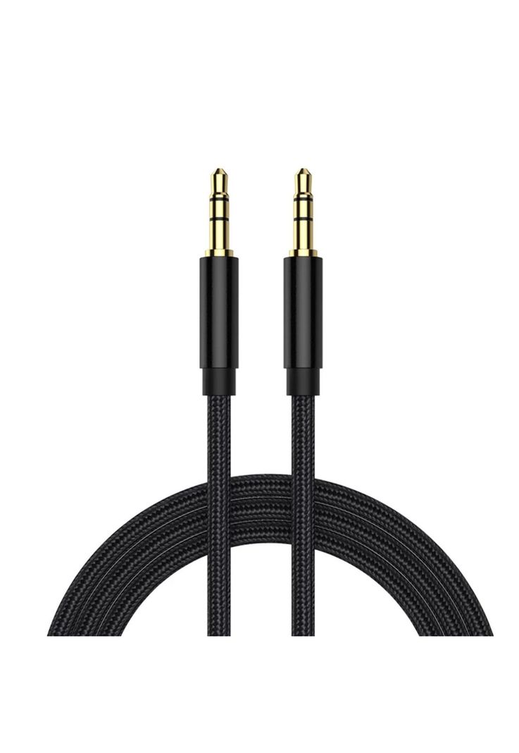 Cable De Audio Premium 1x1 Acordonado con Textil 1.8m HiFI-0