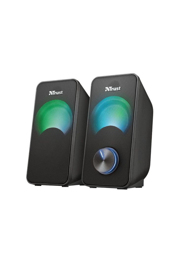 Parlantes USB con Luces RGB de 12W de Escritorio Trust Arys-3
