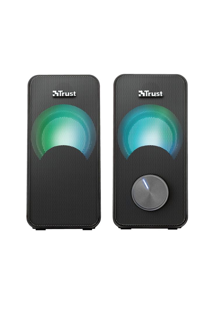 Parlantes USB con Luces RGB de 12W de Escritorio Trust Arys-4