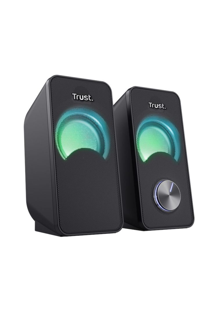 Parlantes USB con Luces RGB de 12W de Escritorio Trust Arys-8