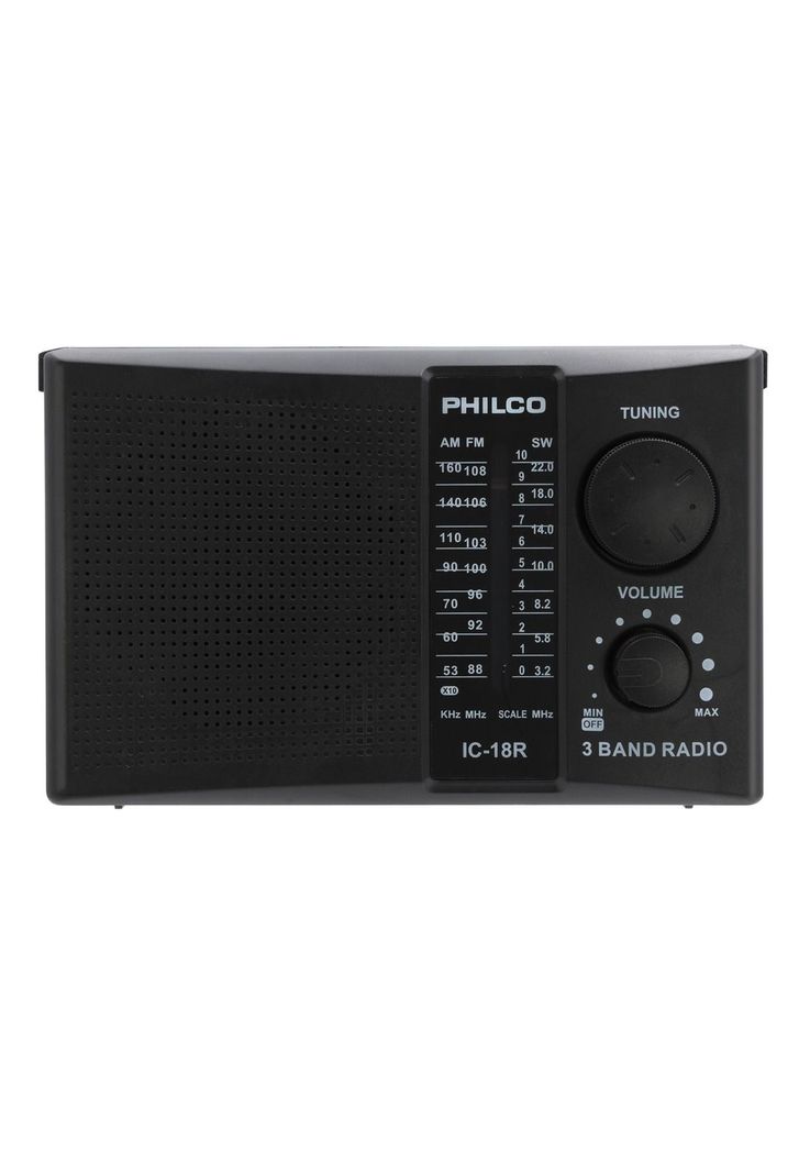 Radio AM / FM Multibandas Recargable a Pilas y Corriente 18R-4