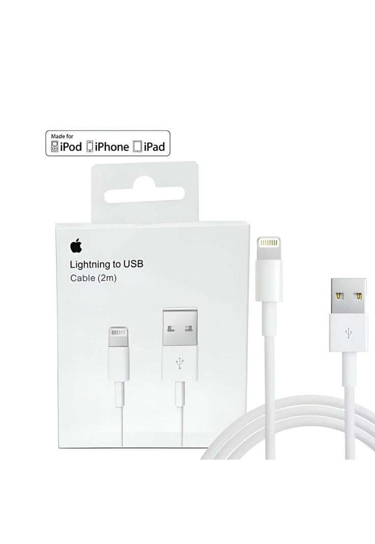 Cable de Datos Apple Lightning a USB 2M MD819AM Original-6