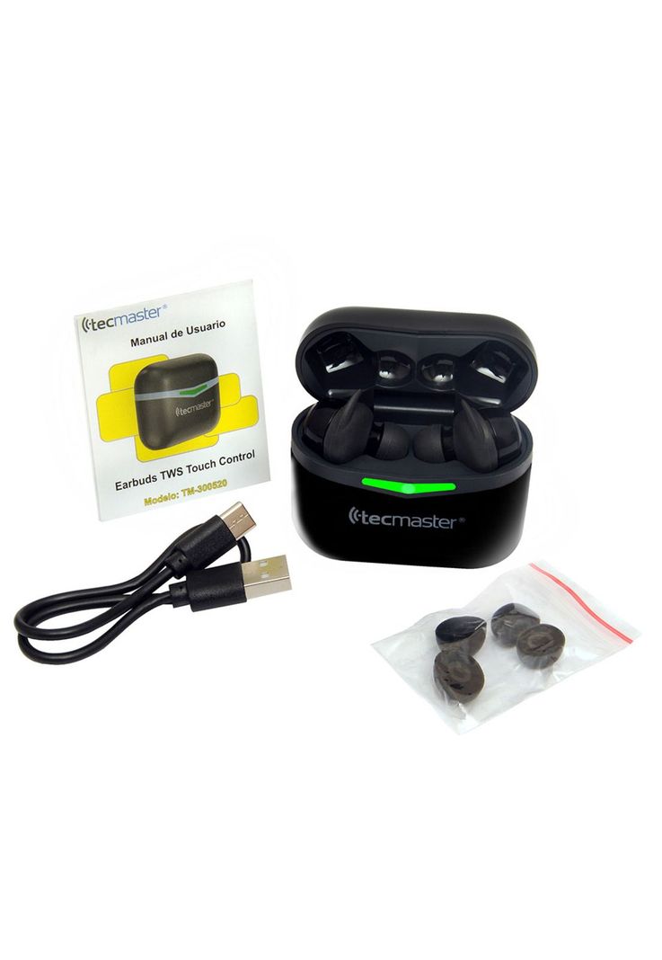Audifonos Inalámbricos Earbuds TWS BT 5.3 + EDR  TM-300520-5