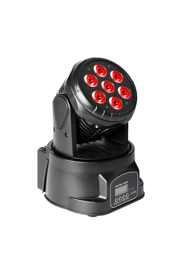 Cabeza Robótica Ritmica DMX DJPower Full RGB LED 56W M070Pro-0