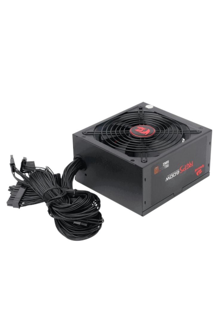 Fuente De Poder Gamer Redragon 600W 80 Plus Ultra Estable-5