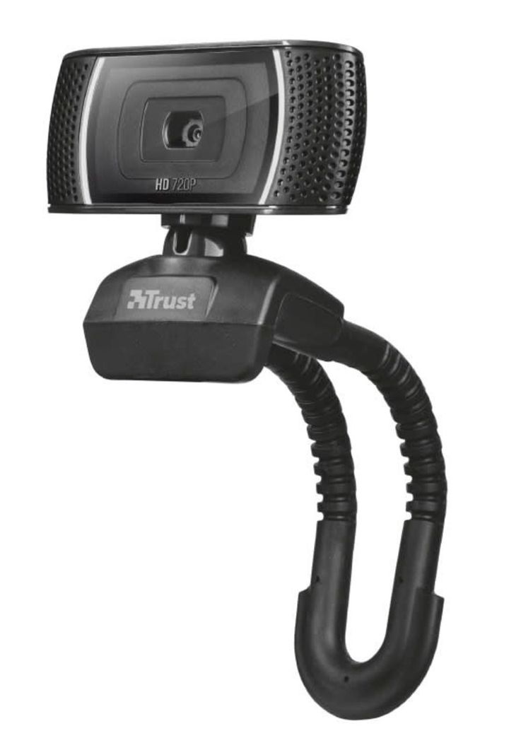 Webcam para Streaming HD Trust Trino 720P 8MP 18679-0