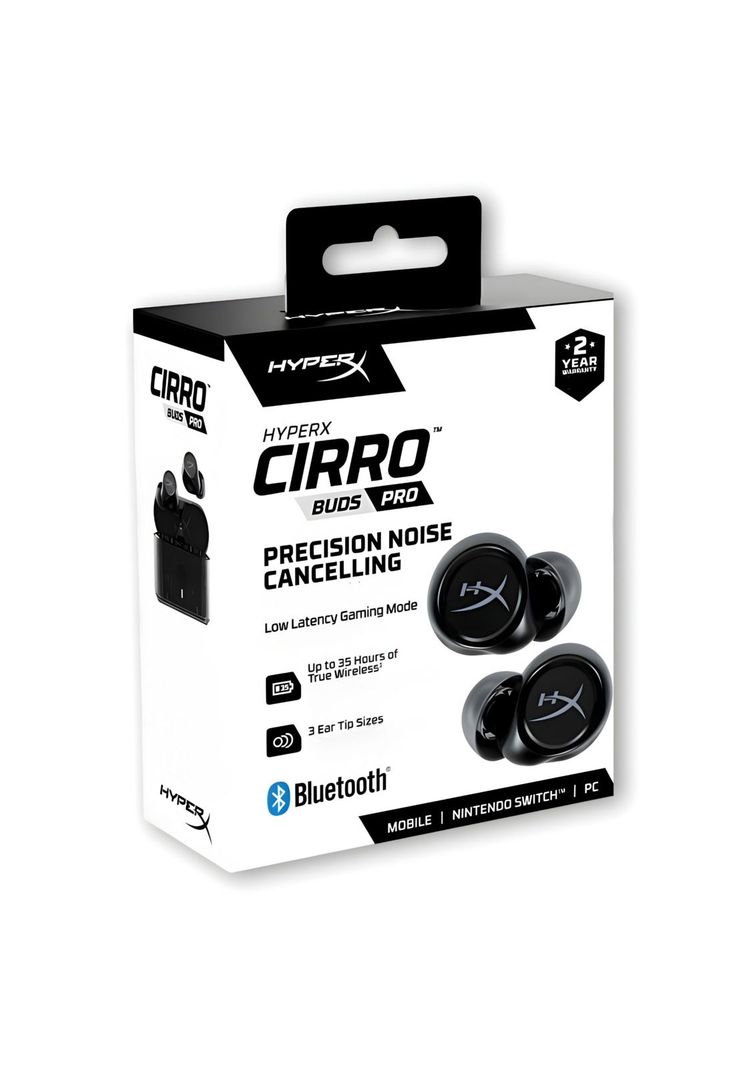 Audifonos HyperX In Ear Cirro Buds Pro TWS Black Edition-0