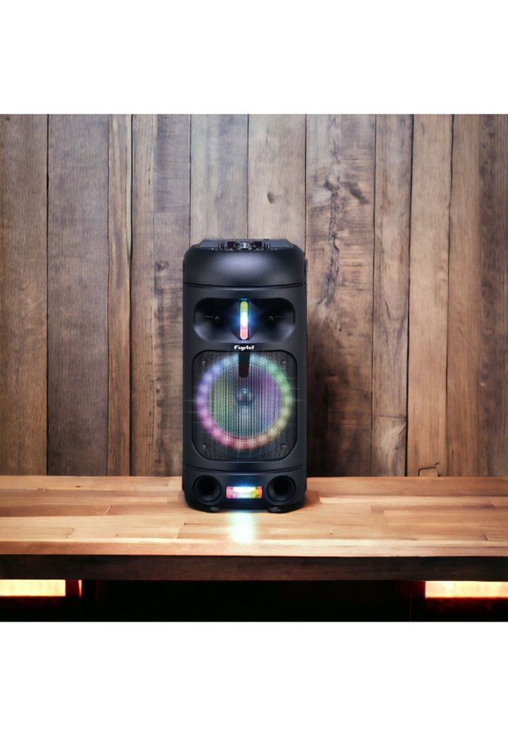 Parlante Karaoke BT RGB con Micrófono Recargable Fujitel 802-4