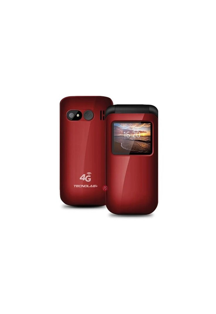 Teléfono Senior Adulto Mayor Almeja Red 4G 456R-3