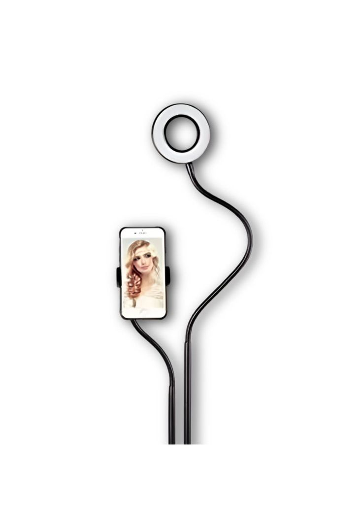 Aro de Luz para Streaming con Soporte Tipo Clip SR134 Pro-1