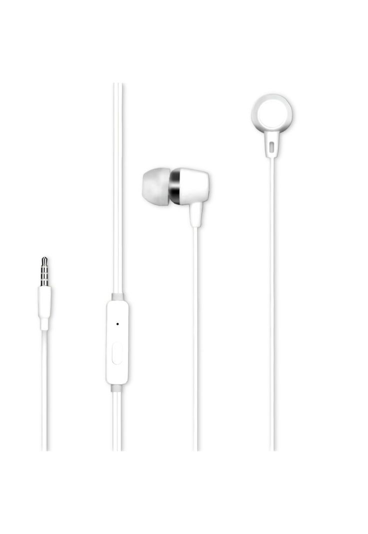 Audífonos In Ear HP Con Manos Libres Blancos DHE-7000-5