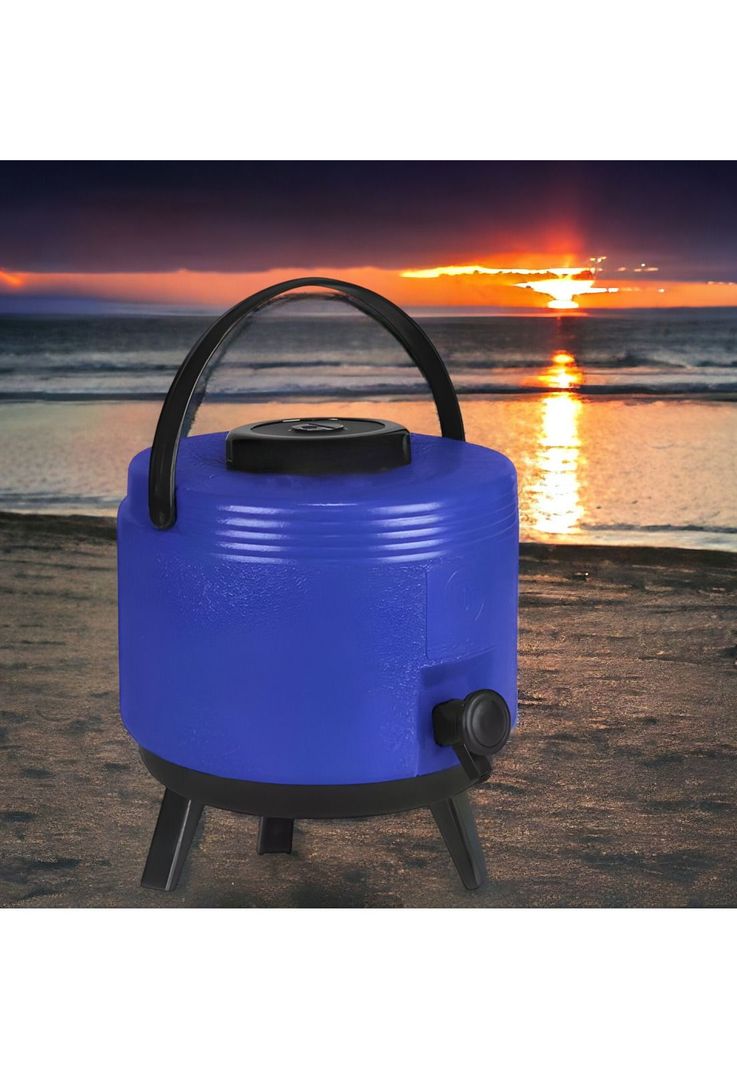 Maxi Termo 6 Litros Termolar Azul para Agua Caliente y Fria-2