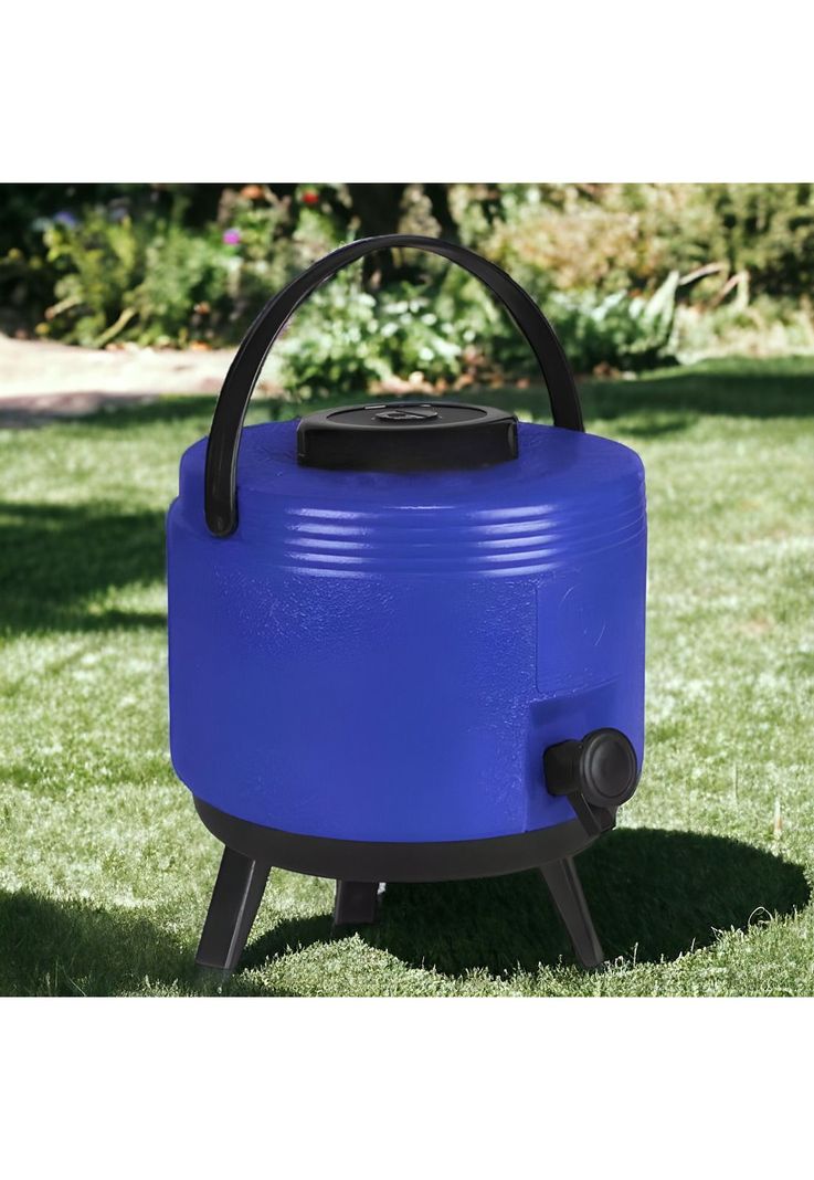 Maxi Termo 6 Litros Termolar Azul para Agua Caliente y Fria-4