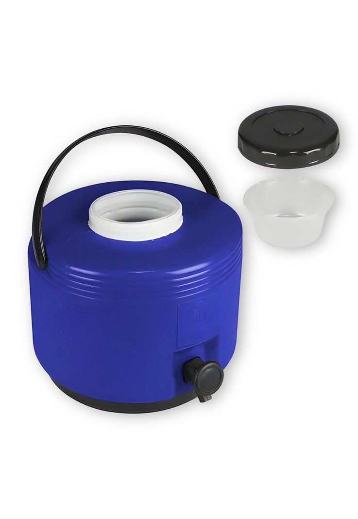 Maxi Termo 6 Litros Termolar Azul para Agua Caliente y Fria-6