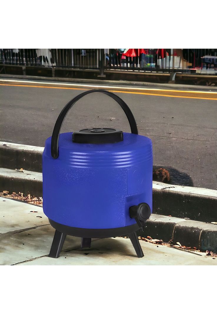 Maxi Termo 6 Litros Termolar Azul para Agua Caliente y Fria-7