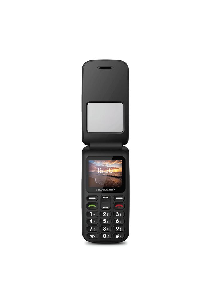 Teléfono Senior Adulto Mayor Tipo Almeja Modo S.O.S 4G 456BK-0