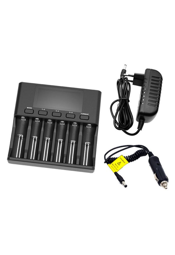 Cargador de Pilas Universal Carga Rápida para 6 Pilas TL110-4