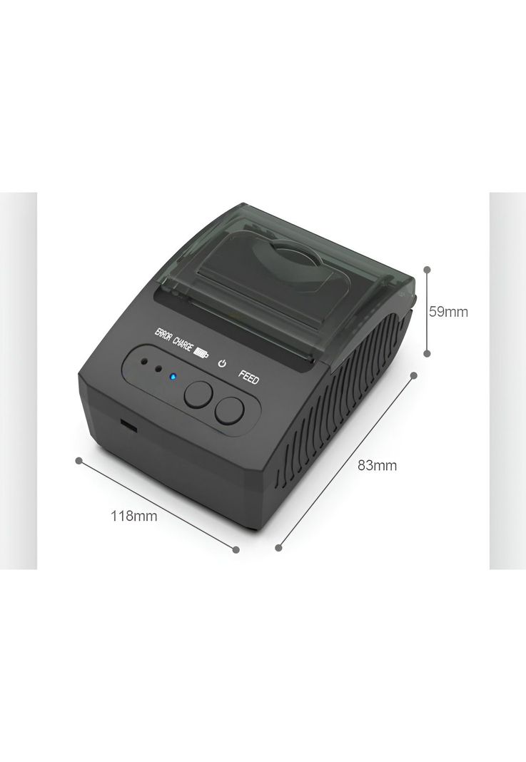 Impresora Térmica Portátil 58mm para Smartphone BT UT-PRT58B-3