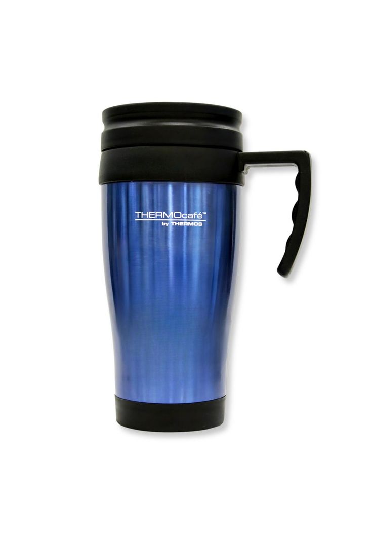 Vaso Térmico de Acero Inoxidable MUG 420 ML Thermos - Azul-0