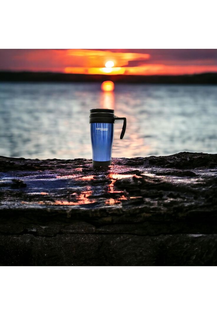 Vaso Térmico de Acero Inoxidable MUG 420 ML Thermos - Azul-1