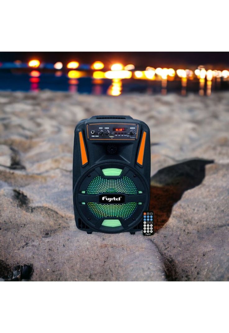 Parlante Karaoke con Micrófono inalámbrico Fujitel BT8L1NEW-5