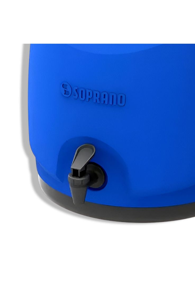 Maxi Termo 12 Litros Soprano Azul para Agua Fria y Caliente-5