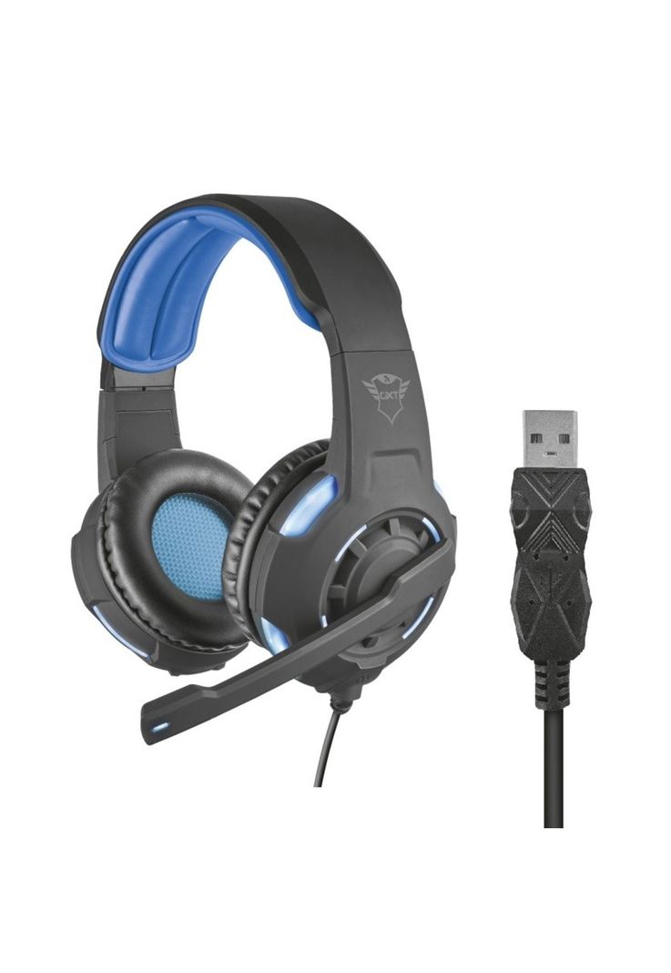 Audifonos USB Trust GXT 350 Radius Sonido Envolvente 7.1 LED-1