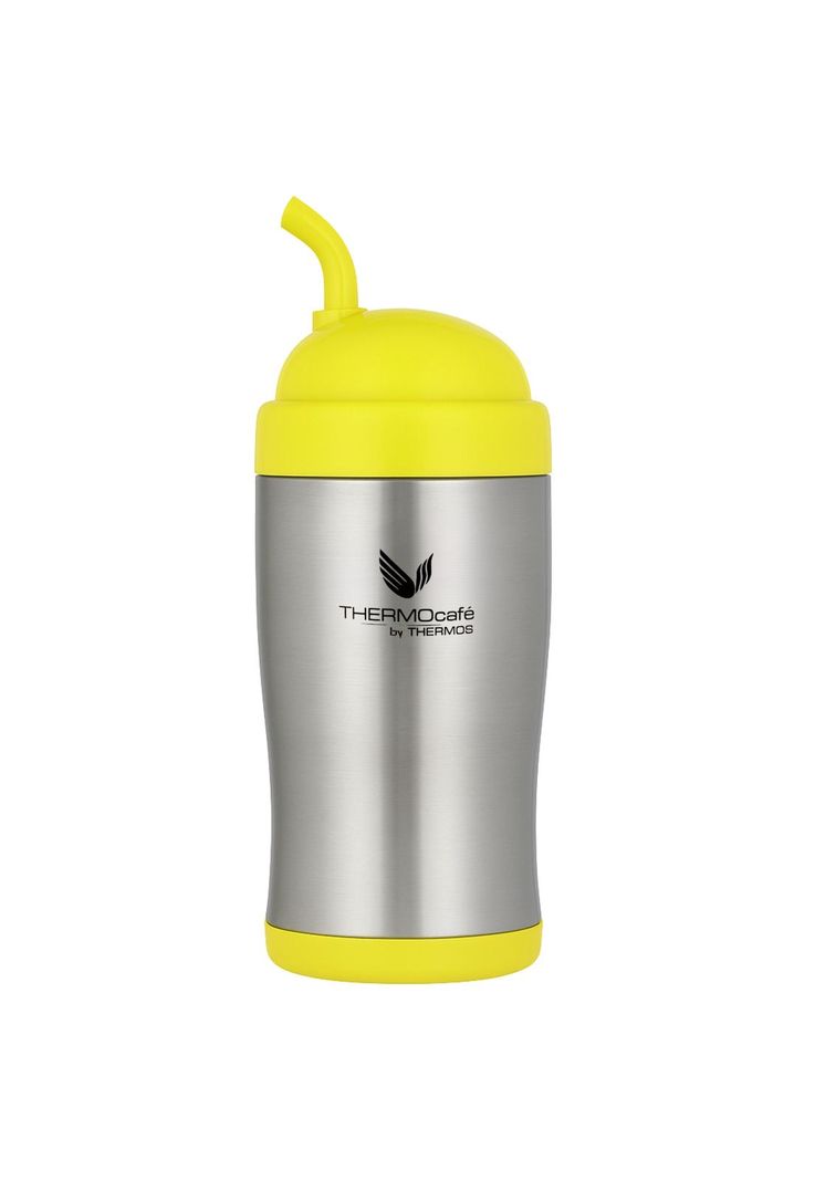 Vaso Termico MUG Matero Inoxidable Thermos Amarillo 400ML
