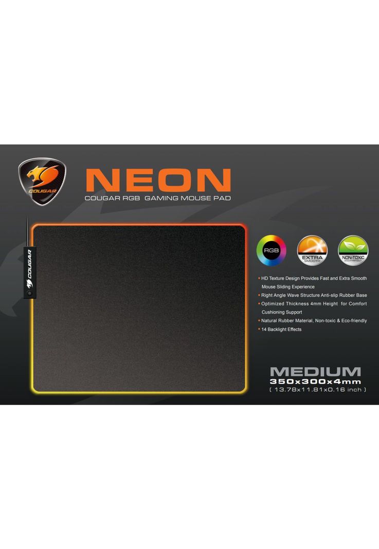 Mouse Pad Cougar Neon Gaming Series FULL RGB-7